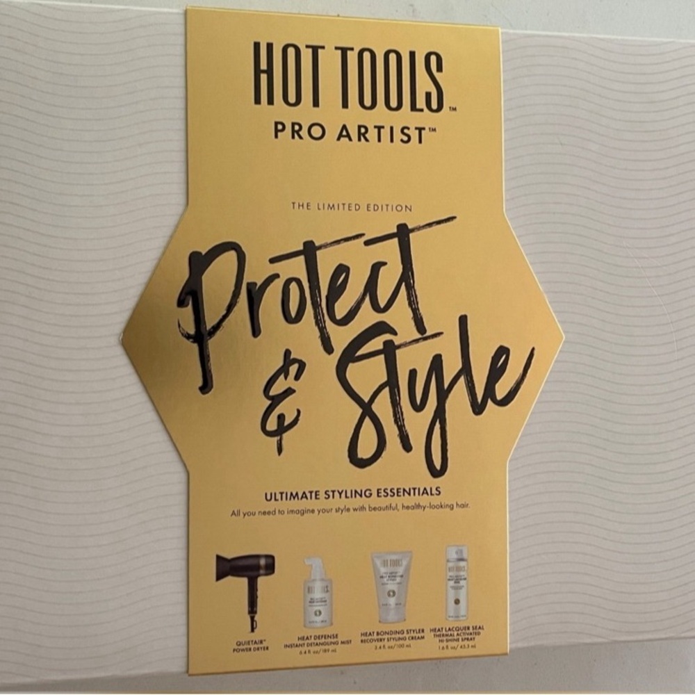 Pro Artist Gold Hair‎ Styling Set
